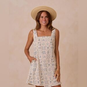Rylee + Cru Women's Kala Mini Dress | Tile